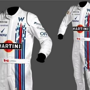 Martini 2025 F1 Kart Racing Suit – Premium Motorsport Suit with Custom Logo