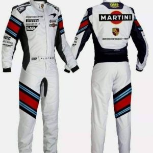 Martini F1 Kart Racing Suit – Premium Motorsport Suit with Custom Logo