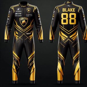 Lamborghini F1 Kart Racing Suit – Premium Motorsport Suit with Custom Logo