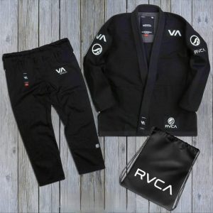 Shoyoroll BJJ Suit – Premium 2025 black Martial Arts Uniform with Embroidered Logos + bag
