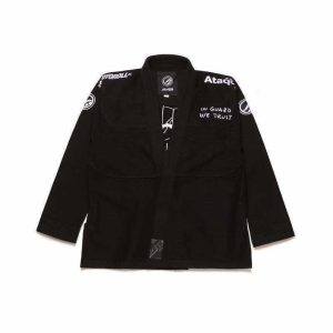 Shoyoroll BJJ Suit – Premium 2025 black Martial Arts Uniform with Embroidered Logos + bag