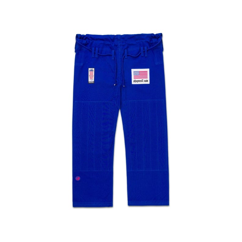 Shoyoroll BJJ Suit - Premium 2025 blue Martial Arts Uniform with Embroidered Logos + bag - Image 4