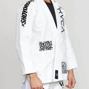 Shoyoroll BJJ Suit – Premium 2025 white Martial Arts Uniform with Custom Embroidered Logos