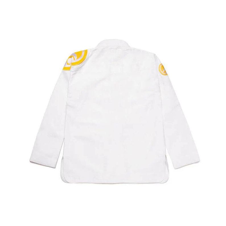 Shoyoroll BJJ Suit - Premium 2025 white Martial Arts Uniform with Custom Embroidered Logos - Image 2