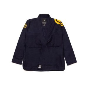 Shoyoroll BJJ Suit – Premium 2025 black Martial Arts Uniform with Embroidered Logos + bag