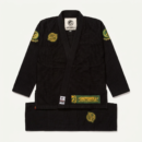 Custom BJJ and karate suit with premium martial arts uniform design, personalized grappling and combat sports training gear, high-quality stitching and durable athletic fabric.