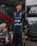 Custom 2026 kart racing suit, go-kart suit, motorsport racing overall, professional racing suit, karting apparel, racing driver suit, FIA style kart suit, sublimated racing suit, sponsor logo racing suit, lightweight karting suit, breathable racing overall, padded motorsport suit, custom racing overalls, premium kart racing gear, Monster Energy suit, McLaren racing suit, Audi Sport suit, black racing suit, orange racing suit, racing jumpsuit, kart driver apparel