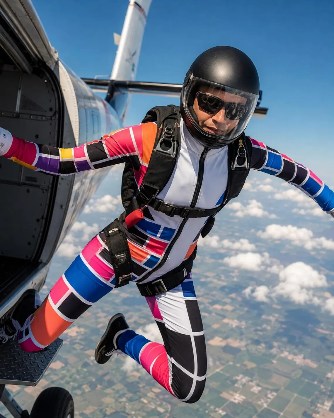 Custom Skydiving Suit, Professional Freefly Jumpsuit, Wind Tunnel Flying Flight Suit - Image 4