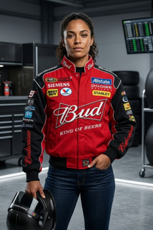 Y2K F1 Bomber Jacket – Retro racing-inspired design, high-quality embroidery, premium materials, unisex oversized fit, bold motorsport aesthetic, lightweight & durable, collector’s edition, perfect for casual wear or gifting, nostalgic 90s streetwear style, embroidered patches, trendy and stylish outerwear, ideal for racing fans, statement piece for men & women, classic yet modern fashion, must-have for vintage lovers- Subaru jacket
