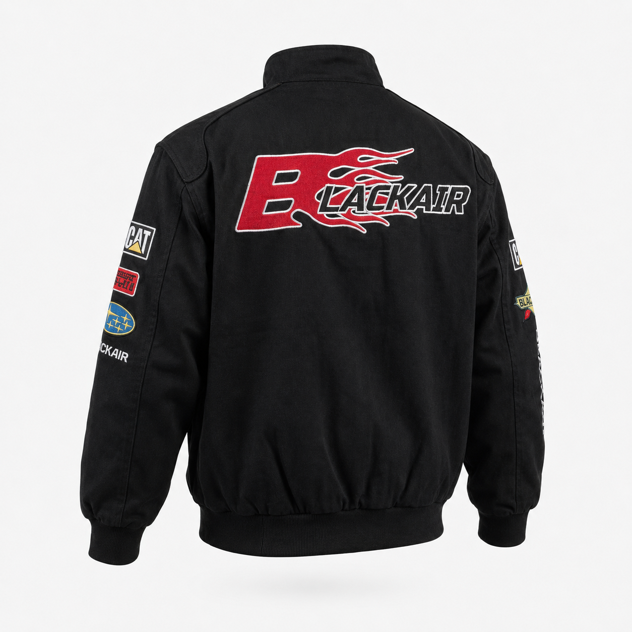 Y2K F1 Bomber Jacket – Retro racing-inspired design, high-quality embroidery, premium materials, unisex oversized fit, bold motorsport aesthetic, lightweight & durable, collector’s edition, perfect for casual wear or gifting, nostalgic 90s streetwear style, embroidered patches, trendy and stylish outerwear, ideal for racing fans, statement piece for men & women, classic yet modern fashion, must-have for vintage lovers- Subaru jacket