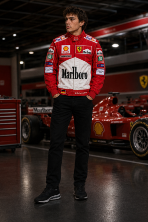 Y2K F1 Bomber Jacket – Retro racing-inspired design, high-quality embroidery, premium materials, unisex oversized fit, bold motorsport aesthetic, lightweight & durable, collector’s edition, perfect for casual wear or gifting, nostalgic 90s streetwear style, embroidered patches, trendy and stylish outerwear, ideal for racing fans, statement piece for men & women, classic yet modern fashion, must-have for vintage lovers- Subaru jacket