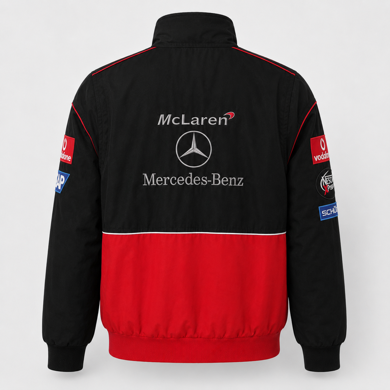 Y2K F1 Bomber Jacket – Retro racing-inspired design, high-quality embroidery, premium materials, unisex oversized fit, bold motorsport aesthetic, lightweight & durable, collector’s edition, perfect for casual wear or gifting, nostalgic 90s streetwear style, embroidered patches, trendy and stylish outerwear, ideal for racing fans, statement piece for men & women, classic yet modern fashion, must-have for vintage lovers- Subaru jacket