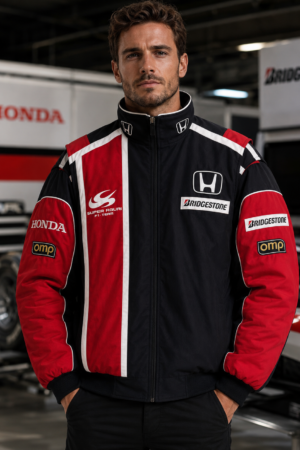 Y2K F1 Bomber Jacket – Retro racing-inspired design, high-quality embroidery, premium materials, unisex oversized fit, bold motorsport aesthetic, lightweight & durable, collector’s edition, perfect for casual wear or gifting, nostalgic 90s streetwear style, embroidered patches, trendy and stylish outerwear, ideal for racing fans, statement piece for men & women, classic yet modern fashion, must-have for vintage lovers- Subaru jacket