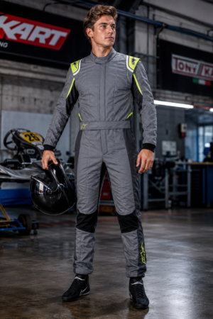 Custom 2026 kart racing suit, go-kart suit, motorsport racing overall, professional racing suit, karting apparel, racing driver suit, FIA style kart suit, sublimated racing suit, sponsor logo racing suit, lightweight karting suit, breathable racing overall, padded motorsport suit, custom racing overalls, premium kart racing gear, Monster Energy suit, McLaren racing suit, Audi Sport suit, black racing suit, orange racing suit, racing jumpsuit, kart driver apparel