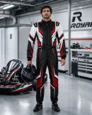 Custom 2026 kart racing suit, go-kart suit, motorsport racing overall, professional racing suit, karting apparel, racing driver suit, FIA style kart suit, sublimated racing suit, sponsor logo racing suit, lightweight karting suit, breathable racing overall, padded motorsport suit, custom racing overalls, premium kart racing gear, Monster Energy suit, McLaren racing suit, Audi Sport suit, black racing suit, orange racing suit, racing jumpsuit, kart driver apparel