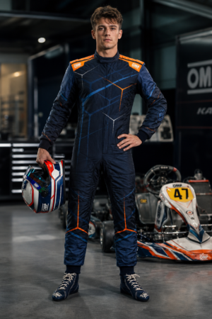 Custom 2026 kart racing suit, go-kart suit, motorsport racing overall, professional racing suit, karting apparel, racing driver suit, FIA style kart suit, sublimated racing suit, sponsor logo racing suit, lightweight karting suit, breathable racing overall, padded motorsport suit, custom racing overalls, premium kart racing gear, Monster Energy suit, McLaren racing suit, Audi Sport suit, black racing suit, orange racing suit, racing jumpsuit, kart driver apparel