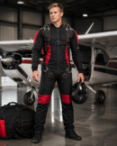Custom skydiving suit for professional skydivers, freefly training, wind tunnel flying, and parachuting. Durable technical fabric, reinforced stitching, flexible fit, aerodynamic design, and customizable colors, logos, and sizing. Ideal for skydiving teams, freefall practice, tunnel training, and extreme sports apparel.