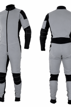 Custom skydiving suit for professional skydivers, freefly training, wind tunnel flying, and parachuting. Durable technical fabric, reinforced stitching, flexible fit, aerodynamic design, and customizable colors, logos, and sizing. Ideal for skydiving teams, freefall practice, tunnel training, and extreme sports apparel.