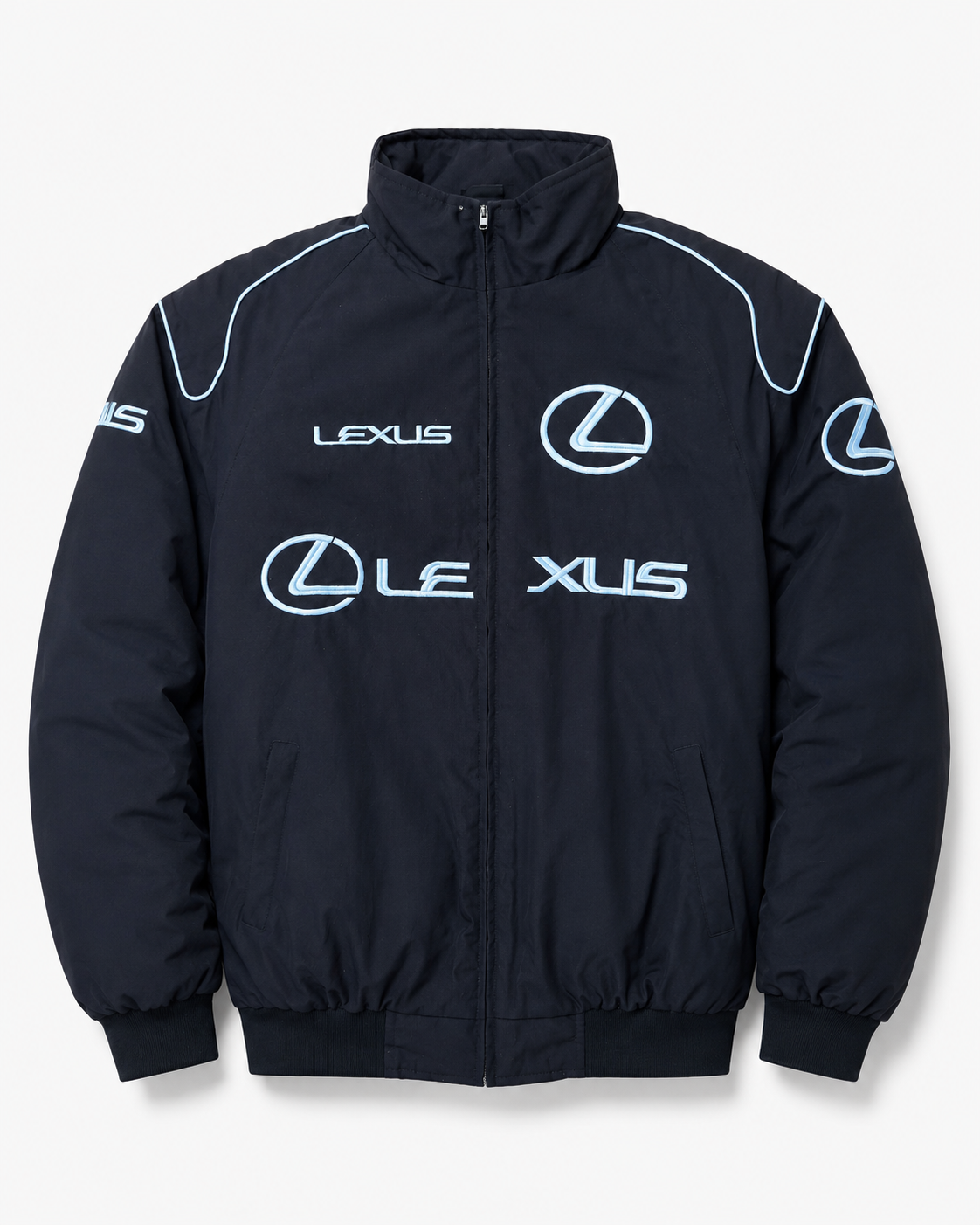 Y2K F1 Bomber Jacket – Retro racing-inspired design, high-quality embroidery, premium materials, unisex oversized fit, bold motorsport aesthetic, lightweight & durable, collector’s edition, perfect for casual wear or gifting, nostalgic 90s streetwear style, embroidered patches, trendy and stylish outerwear, ideal for racing fans, statement piece for men & women, classic yet modern fashion, must-have for vintage lovers- Subaru jacket