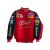 Budweiser Red/Black F1 Retro Racing Jacket – Vintage Bomber Racing Jacket – BMW Motorsport Zip-Up with Sponsor Logos